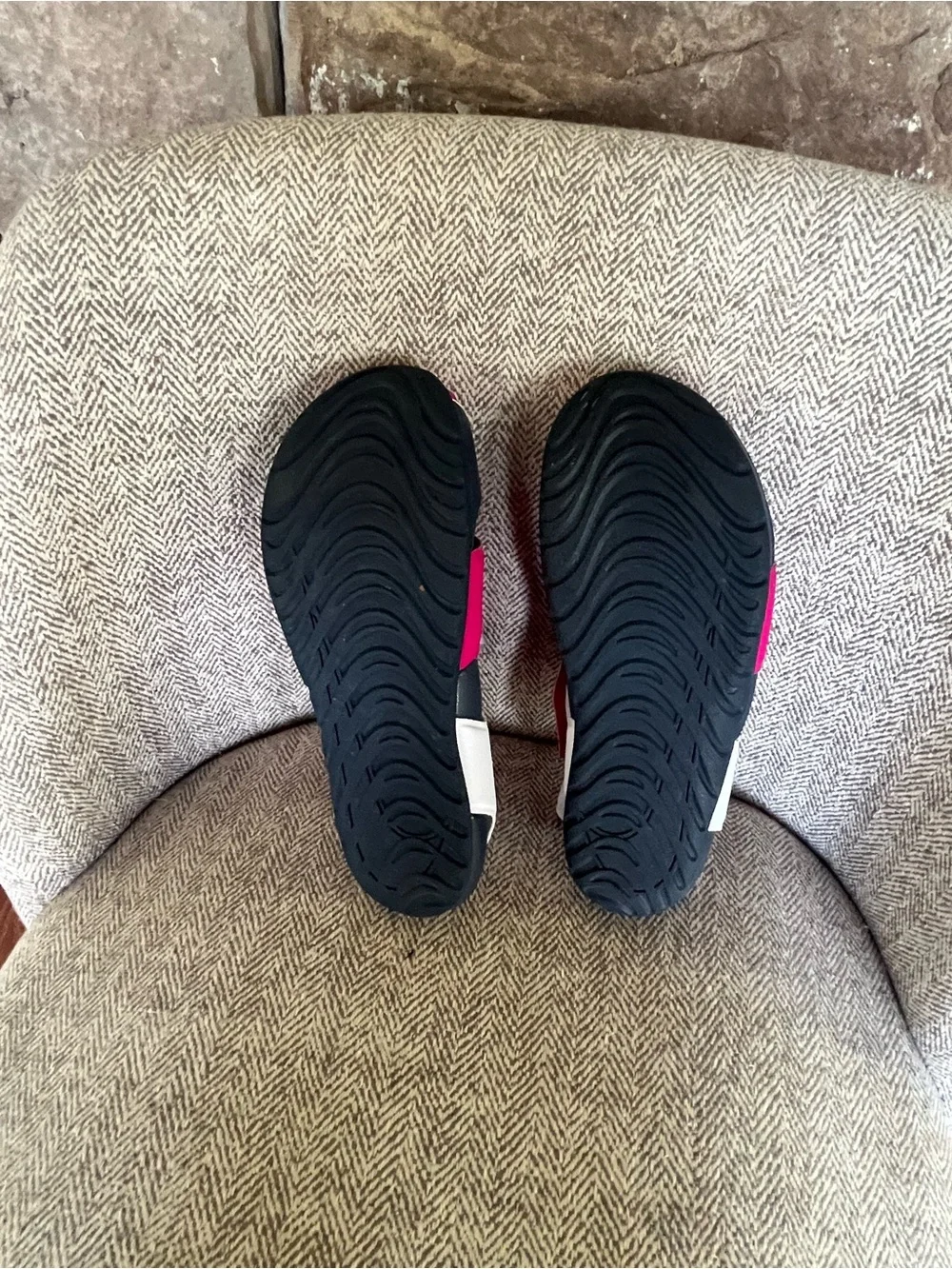 Nike Sunray Protect 2 Kids Sandals Pink White Black Size 3Y